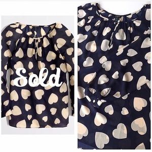 Sold🎉 J. Crew Factory Printed Top