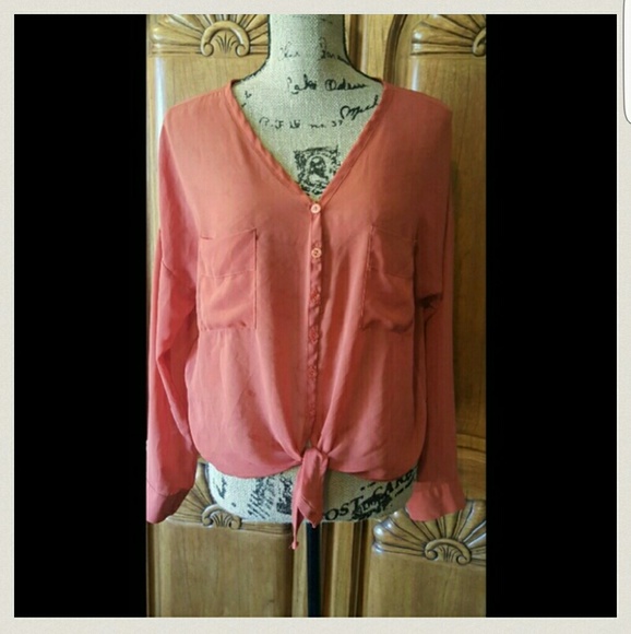 Sheer blouse