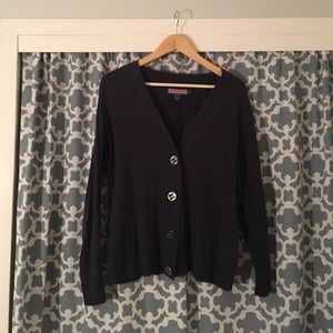 Vineyard Vines Navy Cardigan
