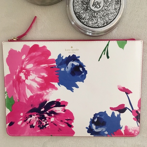 kate spade 'turn over a new leaf' clutch