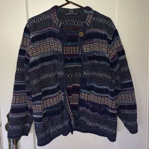 Vintage boho indie cardigan