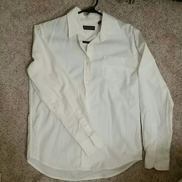 Banana Republic white dress shirt - size S