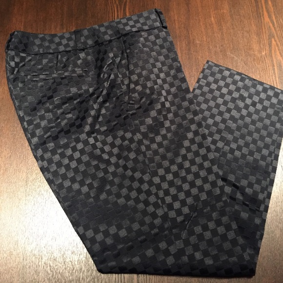 Banana Republic Hampton Pant Navy Eyelet