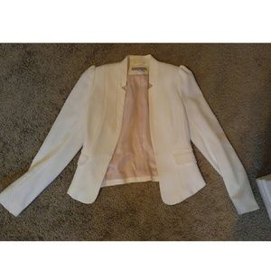 White blazer.
