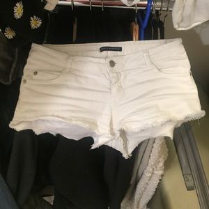 White Brandy shorts