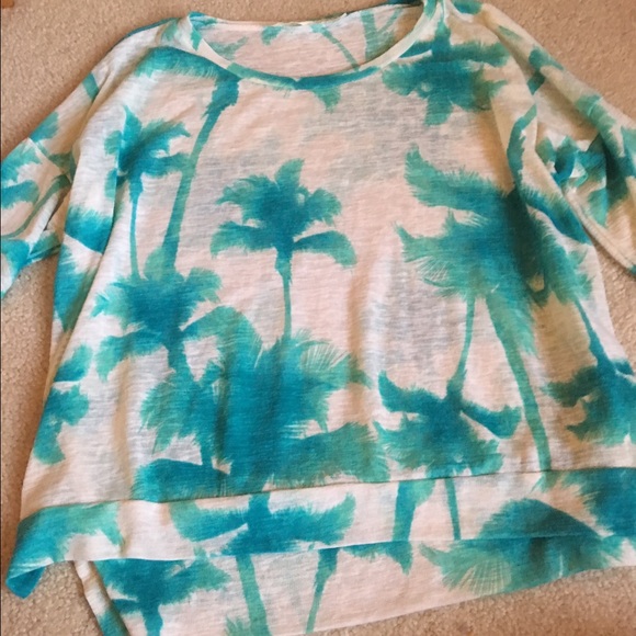 Vintage Havana palm tree sweater!!🌙
