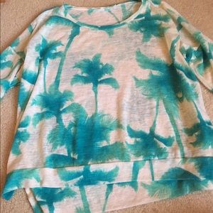 Vintage Havana palm tree sweater!!🌙