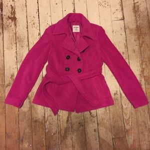 Pink Old Navy Pea Coat
