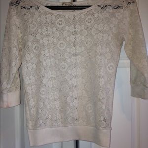 White Lace Top