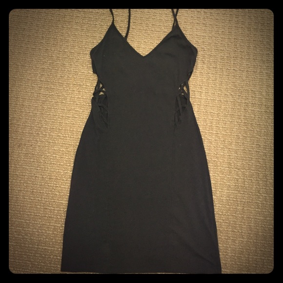 Black Tobi bodycon dress size Small