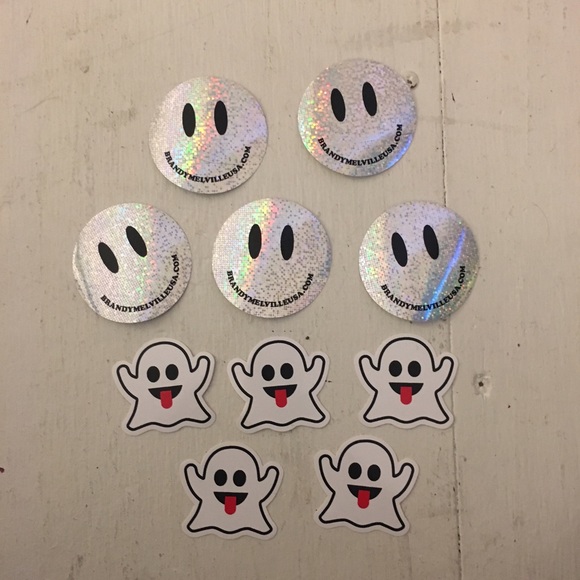 10 brandy Melville stickers!