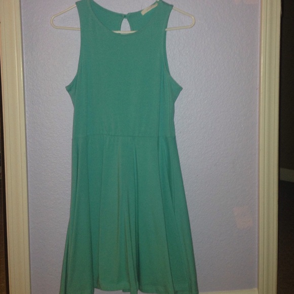 Mint Green Skater Dress