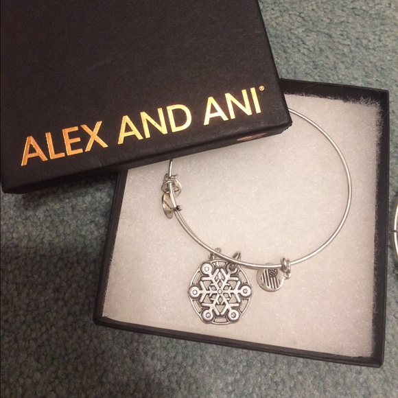Alex and Ani Snowflake Bracelet 2015