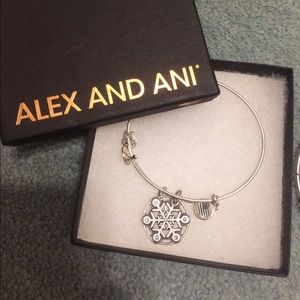Alex and Ani Snowflake Bracelet 2015