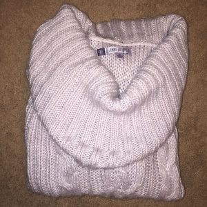 🆕Jennifer Lopez XL Lilac Cable Knit Sweater NWOT