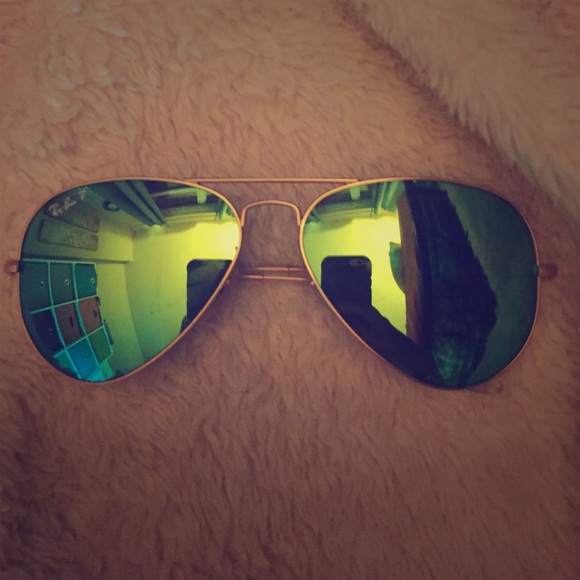 Authentic RayBan Aviators Polarized