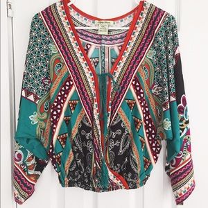 Gorgeous Tribal Open Tassel Top