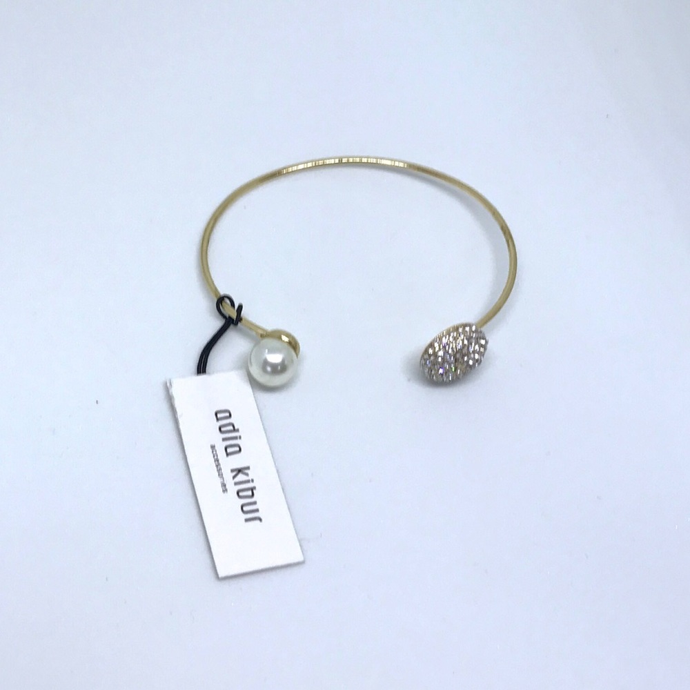 🌹LASTCHANCE🌹Adia Kibur "Crystal &Pearl Bracelet" - Picture 5 of 5