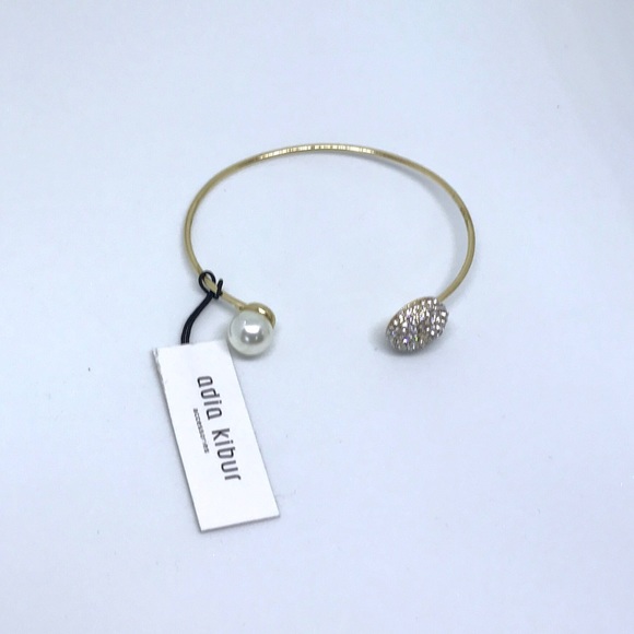 🌹LASTCHANCE🌹Adia Kibur "Crystal &Pearl Bracelet" - Picture 5 of 5
