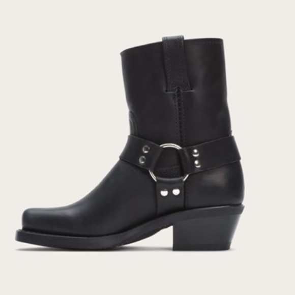 Frye Women's Harness Black Boot