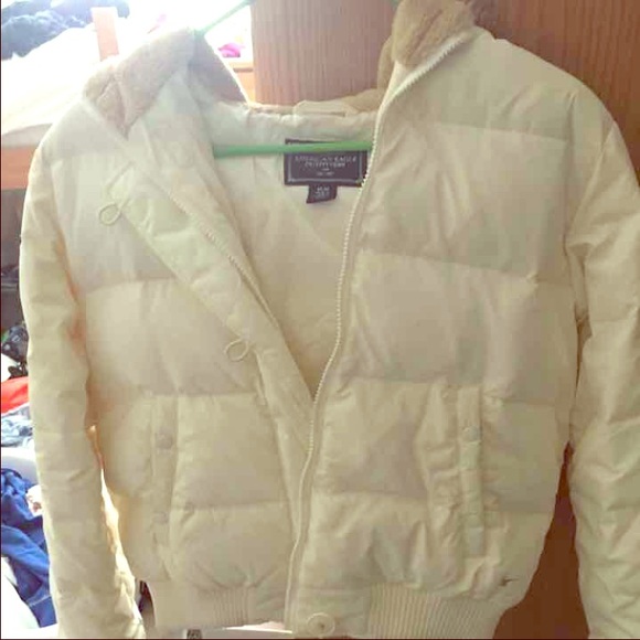 America eagle white coat