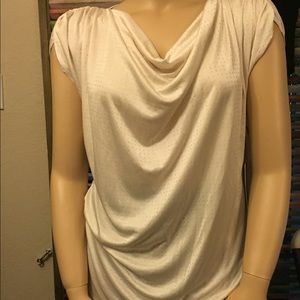 Jennifer Lopez Ivory career blouse NWT