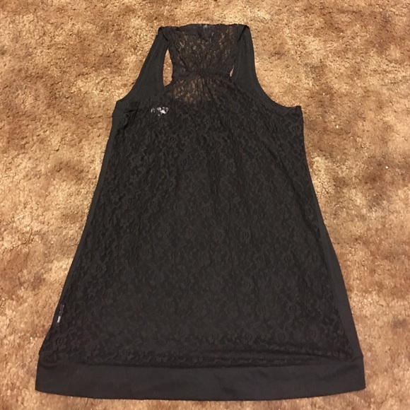 Sold-Truth Lace Tank Top - Picture 2 of 2