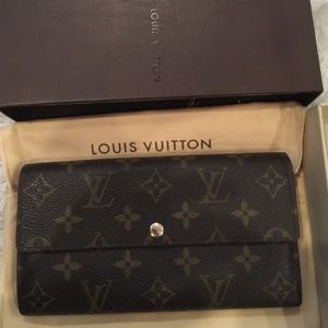 Louis Vuitton Monogram Canvas Porte Tresor Intl