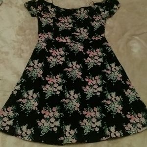 Off the shoulder express dress
