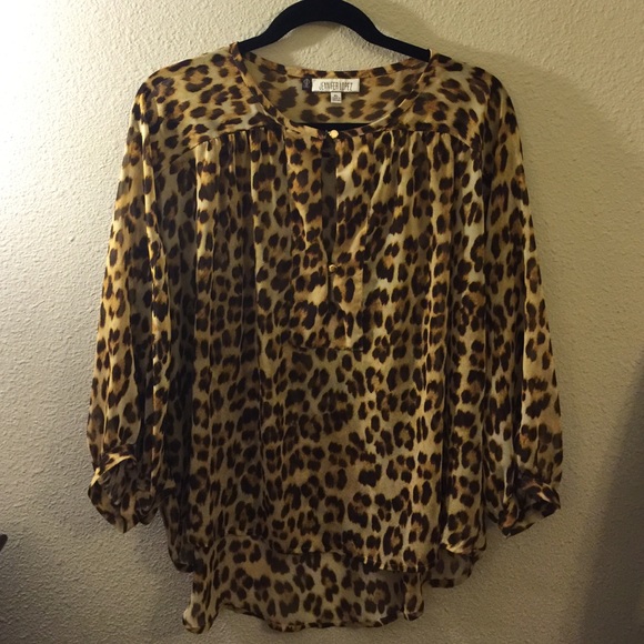 Leopard Blouse