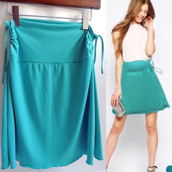 Turquoise Skirt