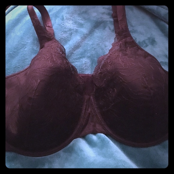 Black lace bra