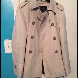 Coach trench coat.