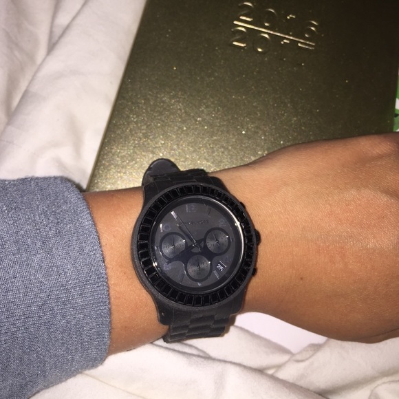 Black Michael Kors watch