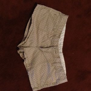 Beige shorts from Charlotte Russe