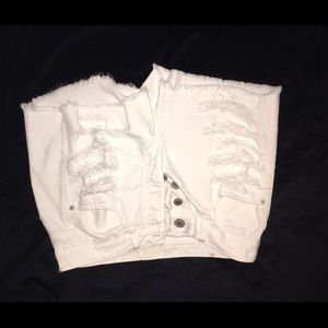 American Eagle High-Rise Jean Shorts