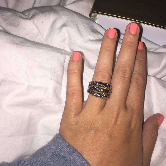 David Yurman look alike ring