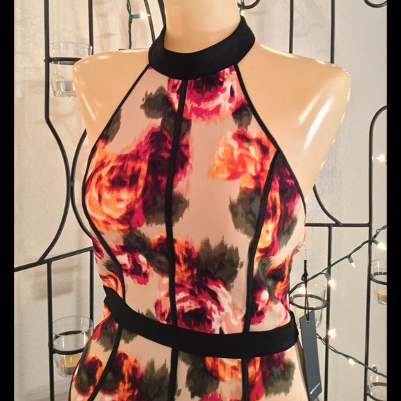 BODY-CON STRUCTURED COCKTAIL DRESS VIBRANT TONES - Picture 3 of 4