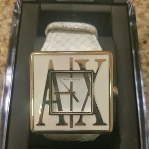 Armani Exchange Square Faced Watch