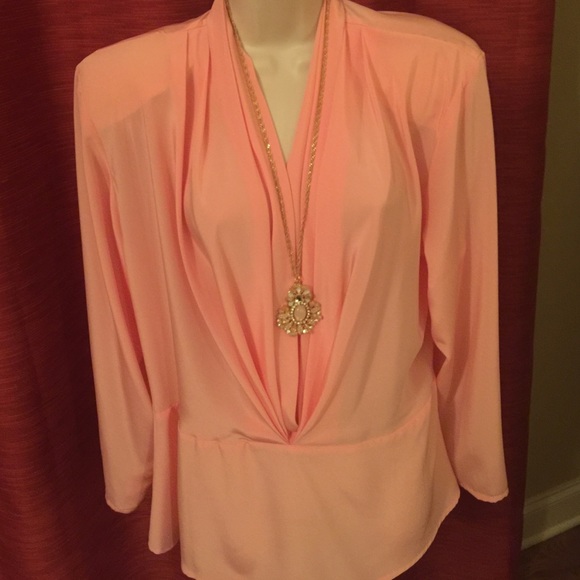 Vintage pink blouse