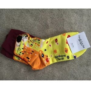 Gustav Klimt The Kiss art socks Womans small