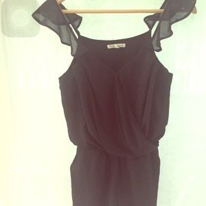 SOLD Black urban outfitters romper