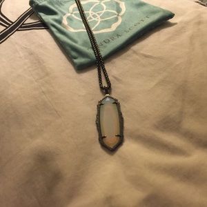 Kendra Scott Francie Necklace Iridescent Opalite