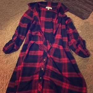 Flannel dress