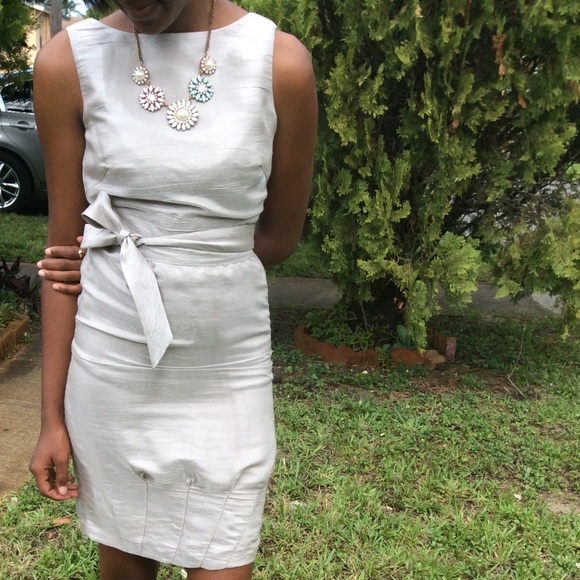 1 day 💥Antonio Melani light gray dress💥