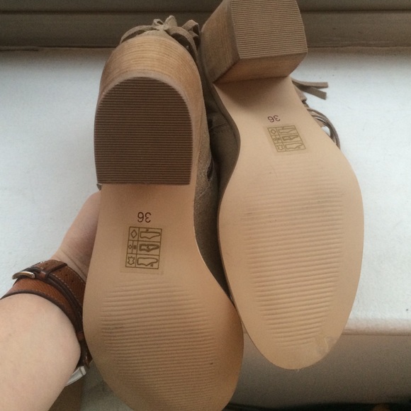 Fringe Suede Heeled Bootie - Picture 4 of 4