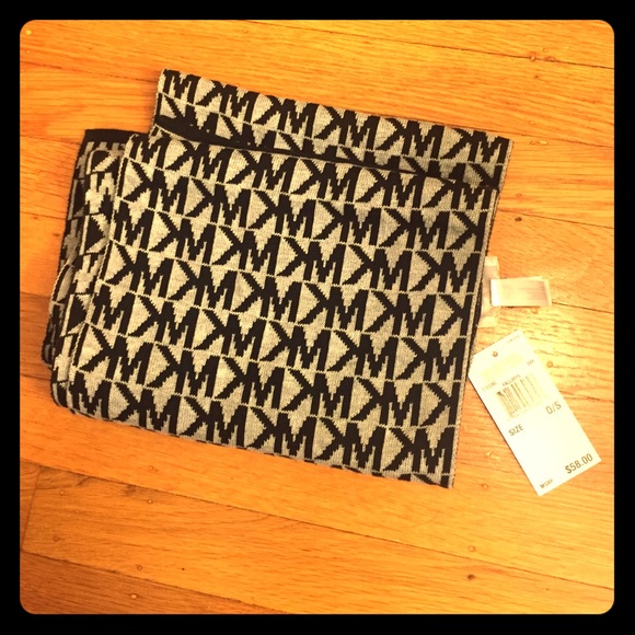 Michael Kors Black and Grey Scarf! - New with tags