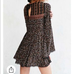 Ecote bell sleeve dress