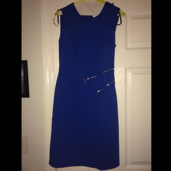 Calvin Klein Dresses & Skirts - Calvin Klein Blue Shift Dress