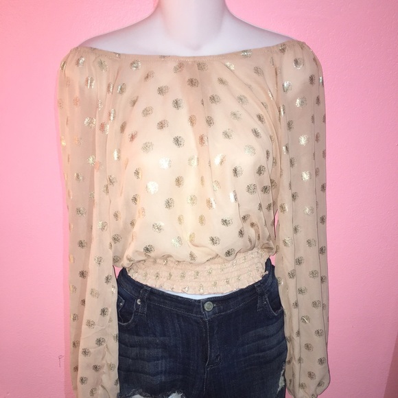 Polka dot blouse - Picture 3 of 4